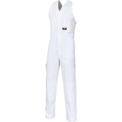 DNC Workwear Mens Cotton Drill Action Back Overall Comfortable Work 3121