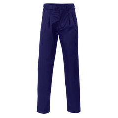DNC Workwear Mens Mens P/V Pleat Front Pants Comfortable Work Comfort 4502