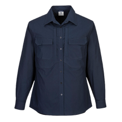Portwest Ladies Utility Stretch Long Sleeve 2 Zipped Compartments Comfort LS501