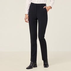 NNT Womens Crepe Lightweight Stretch Comfort Classic Straight Leg Pant CAT3YD