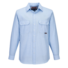Portwest Sydney Shirt, Long Sleeve, Light Weight Poly Cotton Button Shirt MS868