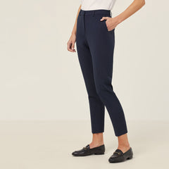 NNT Womens Crepe Stretch Lightweight  Classic High Waist Cropped Pant CAT3YC