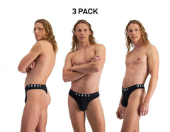 Bonds Mens Originals Gee No Side Seams Comfy Modern Streamline Pouch 3 Pack MWAW