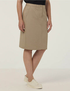 NNT Stretch Cotton Chino Skirt Formal Business Skirt Slim Fit Workwear CAT2RL