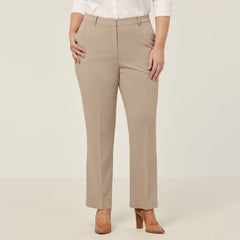 NNT Womens Crepe Lightweight Stretch Comfort Classic Straight Leg Pant CAT3YD