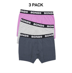 Bonds Mens Total Package Trunk Comfy Super Soft and Breathable 3 Pack MWK83A