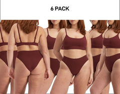 Bonds Womens Bases String Bikini Smoothing Waistband Slinky Undies 6 Pack WT4R
