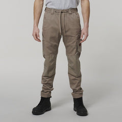 Hard Yakka Mens Toughmaxx Pants Waistband  Cotton Comfortable Work Pants Y02204