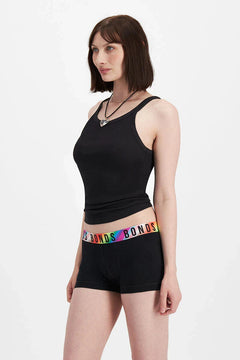 Bonds Mens Pride Icons Trunk Neon Rainbow Waistband and FRSH Technology MW3Y