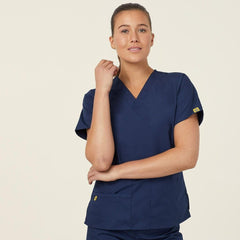 NNT Womens 2 Pack Wonderwink Origins V Neckline Comfy Scrub Top Bravo CATU66