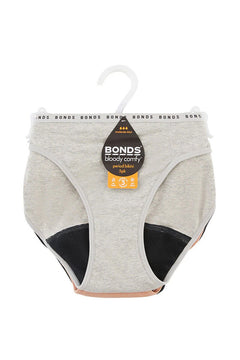 Bonds Womens Blody Comfy Period Bikini Moderate Odour Free Undies 5 Pack WR4DA