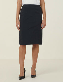 NNT Womens Business Stretch Wool Blend Panel Pencil Skirt Wool Blend  CAT2MG