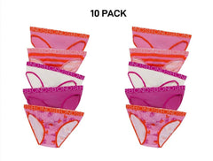 Bonds Girls Bikini Soft and Stretchy Perfect Everyday Coverage 10 Pack UWNV5A