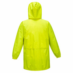 Portwest Mens Wet Weather Hi-Vis Polyester Waterproof Work Jacket Suit MS939