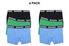 Bonds Mens Total Package Trunk Comfy Super Soft and Breathable 6 Pack MWK83A
