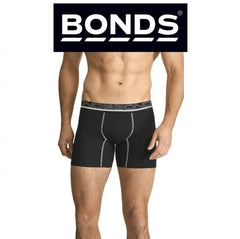 Bonds Mens Active Mid Trunk Super Breathable Reflective Waistband MZEUA