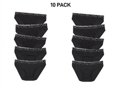 Bonds Girls Bikini Comfy Flexible Coverage Lightweight Breathable 10 Pack UWCE5A