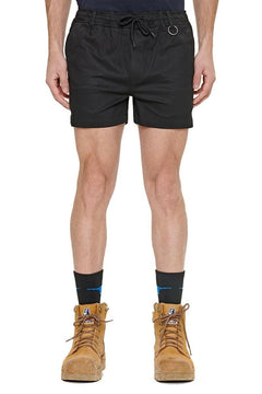 SALE Elwood Mens Elastic Basic Short Summer Stretch Comfortable Workwear EWD206