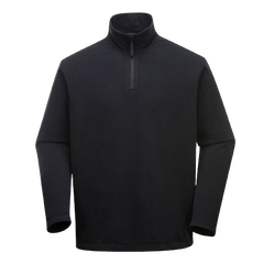 Portwest Mens Staffa Microfleece Pullover Jumper 1/4 Zip Warm Long Sleeve F180