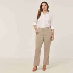 NNT Womens Crepe Lightweight Stretch Comfort Classic Straight Leg Pant CAT3YD