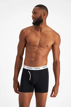 Bonds Mens Guyfront Mid Trunk Signature Fly Opening Seamfree Side 3 Pack MWXB3A
