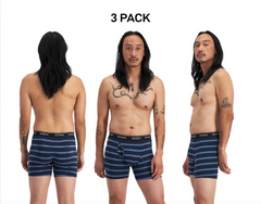 Bonds Mens Guyfront Mid Trunk Soft Seamfree Sides and Functional Fly 3 Pack MWUN