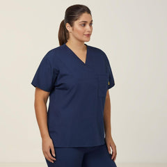 NNT Unisex Wonderwink 2 Pack Origins Pocket V Neck Scrub Top Alpha CATRE4