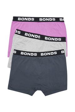 Bonds Mens Total Package Trunk Comfy Super Soft and Breathable 3 Pack MWK83A