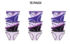 Bonds Girls Bikini Soft and Stretchy Perfect Everyday Coverage 15 Pack UWNV5A