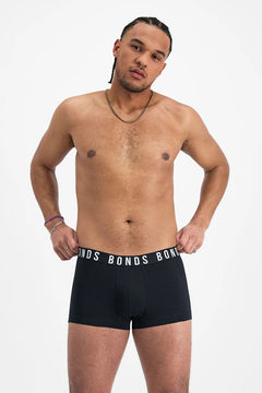 Bonds Mens Icons Trunk Low Rise and Super Comfy Neutralise Odours 3 Pack MWCW3A