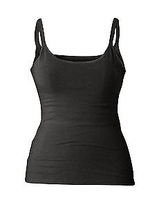 NNT Womens Cotton Lycra Camisole Stretch Twin Strap Shirt CAT497