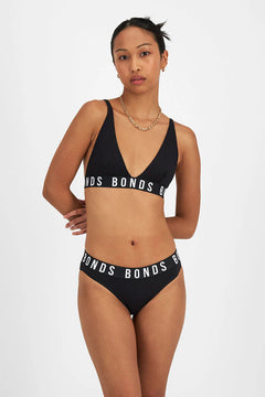 Bonds Womens Icons Super Logo Bikini Cotton Comfy Hi Leg Cut Undies 6 Pack WR4L