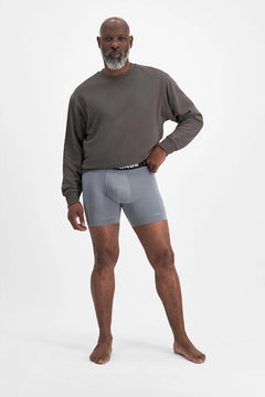 Bonds Mens Total Package Mid Trunk Smooth Viscose Bamboo Mid Length 3 Pack MWA9