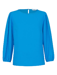 NNT Womens 3/4 Sleeve Crew Neck Top Comfortable Classic Fit Blouse CATUPM