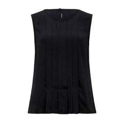 NNT Womens 2 Pack Sleeveles Pleat Front Silhouette Lightweight Blouse CATU5Q