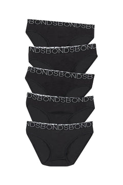 Bonds Girls Bikini Comfy Flexible Coverage Lightweight Breathable 15 Pack UWCE5A