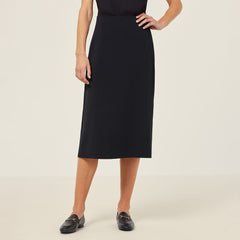 NNT Womens Crepe Stretch Comfy Lightweight Midi Lenght A-Line Skirt CAT2RV