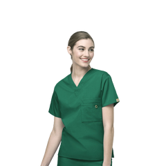 NNT Unisex Wonderwink Alpha Scrub Top Relaxed Fit Work Nursing Hospital CATRBT