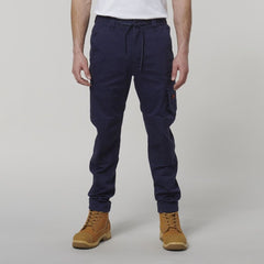 Hard Yakka Mens Toughmaxx Pants Waistband  Cotton Comfortable Work Pants Y02204