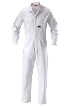Mens Hard Yakka Mid Weight Coverall Cotton Drill Overall Work Safe Tough Y00010