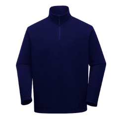 Portwest Mens Staffa Microfleece Pullover Jumper 1/4 Zip Warm Long Sleeve F180