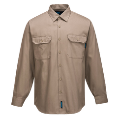 Portwest Adelaide Shirt, Long Sleeve, Regular Weight Button Front Closure MS903