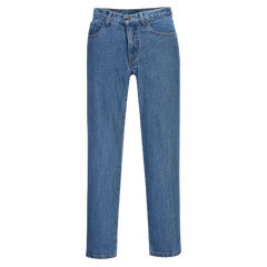 Portwest  Denim Pants Preshrunk Blue Cotton Denim Jeans Metal Button MW168