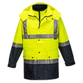 Portwest Mackay Anti-Static 4-in-1 Jacket Reflective Work Safety Comfy MJ887