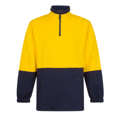 Portwest Cotton Brush Fleece Jumper Reflective Taped Safety Work MF515