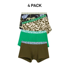 Bonds Boys Trunk Supportive Pouch with Comfy Coverage and Elastic 4 Pack UWCF4A