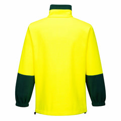 Portwest Mens Hi-Vis Polar Fleece Jumper Waist Draw String Work Comfy MF115