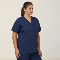 NNT Unisex Wonderwink 2 Pack Origins Pocket V Neck Scrub Top Alpha CATRE4
