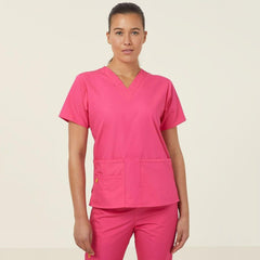 NNT Womens 2 Pack Wonderwink Origins V Neckline Comfy Scrub Top Bravo CATU66