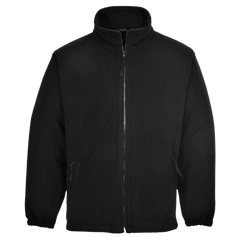 Portwest Mens Aran Fleece Jumper Middleweight Full Zip Long Sleeve Jacket F205